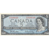 BC-39b 1954 Canada $5 Beattie-Rasminsky, K/S, Choice Uncirculated (CUNC63)