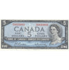 BC-39b 1954 Canada $5 Beattie-Rasminsky, O/S, Uncirculated (MS60)