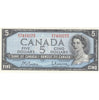 BC-39b 1954 Canada $5 Beattie-Rasminsky, G/X, Choice Uncirculated (CUNC63)