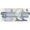 BC-56bA 1986 Canada $5 Thiessen-Crow, Small FNX, Choice Uncirculated (CUNC63)