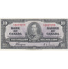 BC-24c 1937 Canada $10 Coyne-Towers, C/T, EF-AU (EF45)
