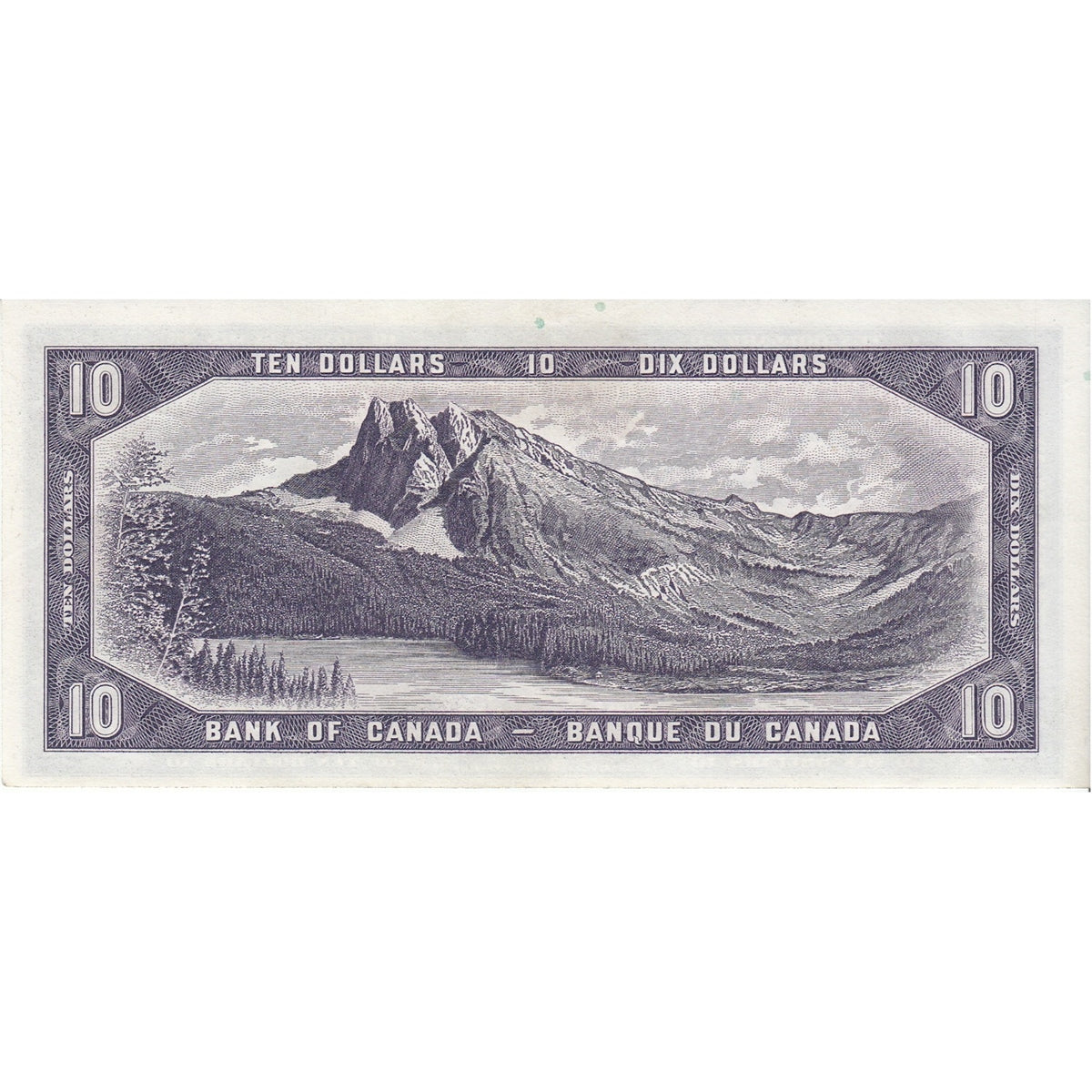 BC-40a 1954 Canada $10 Beattie-Coyne, K/D, Extra Fine (EF40)
