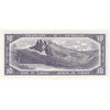 BC-40a 1954 Canada $10 Beattie-Coyne, L/D, Almost Uncirculated (AU50)