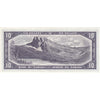 BC-40a 1954 Canada $10 Beattie-Coyne, M/D, VF-EF (VF30)