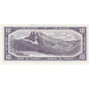 BC-40b 1954 Canada $10 Beattie-Rasminsky, M/T, EF-AU (EF45)