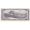 BC-40b 1954 Canada $10 Beattie-Rasminsky, Y/T, Almost Uncirculated (AU50)