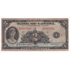 BC-3 1935 Canada $2 Osborne-Towers, English, Series A, G-VG (G6)