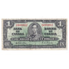 BC-21c 1937 Canada $1 Gordon-Towers, M/M, Fine (F12)