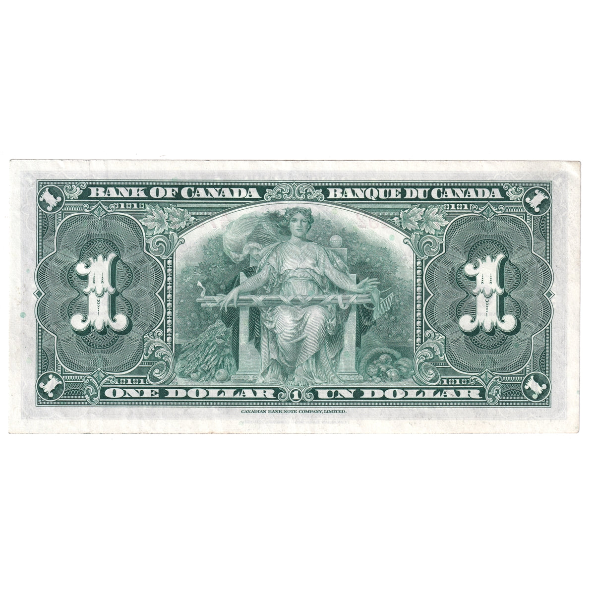 BC-21d 1937 Canada $1 Coyne-Towers, A/N, Extra Fine (EF40)
