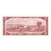 BC-38b 1954 Canada $2 Beattie-Rasminsky, B/R, EF-AU (EF45)