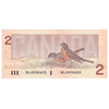 BC-55b 1986 Canada $2 Thiessen-Crow, Small/Large BGJ, Almost Uncirculated (AU50)