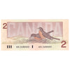 BC-55a 1986 Canada $2 Crow-Bouey, ARL, AU-UNC (AU55)