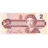 BC-55cA-i 1986 Canada $2 Bonin-Thiessen, EBX, VF-EF (VF30)