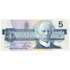 BC-56a-i 1986 Canada $5 Crow-Bouey, EOJ, UNC