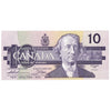BC-57a 1989 Canada $10 Thiessen-Crow, ATF, Uncirculated (MS60)