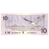 BC-57a 1989 Canada $10 Thiessen-Crow, ATF, Almost Uncirculated (AU50)