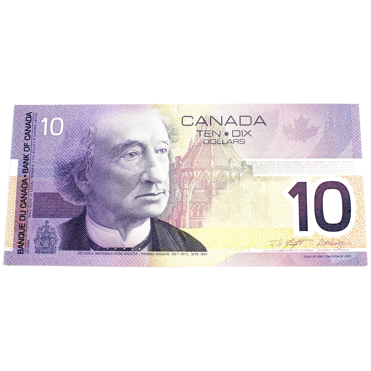 BC-63bA 2002 Canada $10 Knight-Dodge, FEH (9.000-9.972), Gem Uncirculated (GUNC65)