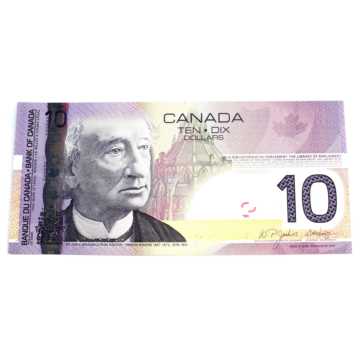 BC-68a 2004 Canada $10 Jenkins-Dodge, BEW, Choice Uncirculated (CUNC63)