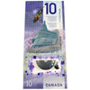 BC-77a 2018 Canada $10 Wilkins-Poloz, FTY, Choice Uncirculated (CUNC63)