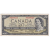 BC-41b 1954 Canada $20 Beattie-Rasminsky, M/E, Fine (F12)