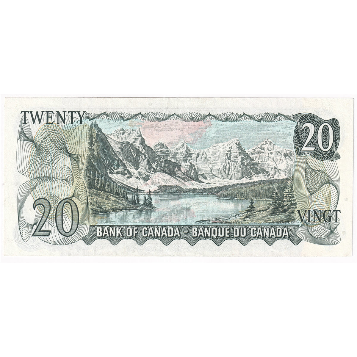 BC-50a 1969 Canada $20 Beattie-Rasminsky, EW, Extra Fine (EF40)