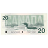 BC-58b 1991 Canada $20 Bonin-Thiessen, EVF, Choice Uncirculated (CUNC63)