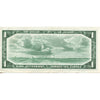 BC-37b 1954 Canada $1 Beattie-Rasminsky, A/O, Almost Uncirculated (AU50)