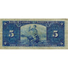 BC-23b 1937 Canada $5 Gordon-Towers, L/C, VG-F