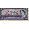 BC-40a 1954 Canada $10 Beattie-Coyne, D/T, F-VF (F15)
