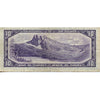BC-40b 1954 Canada $10 Beattie-Rasminsky, N/V, Fine (F12)