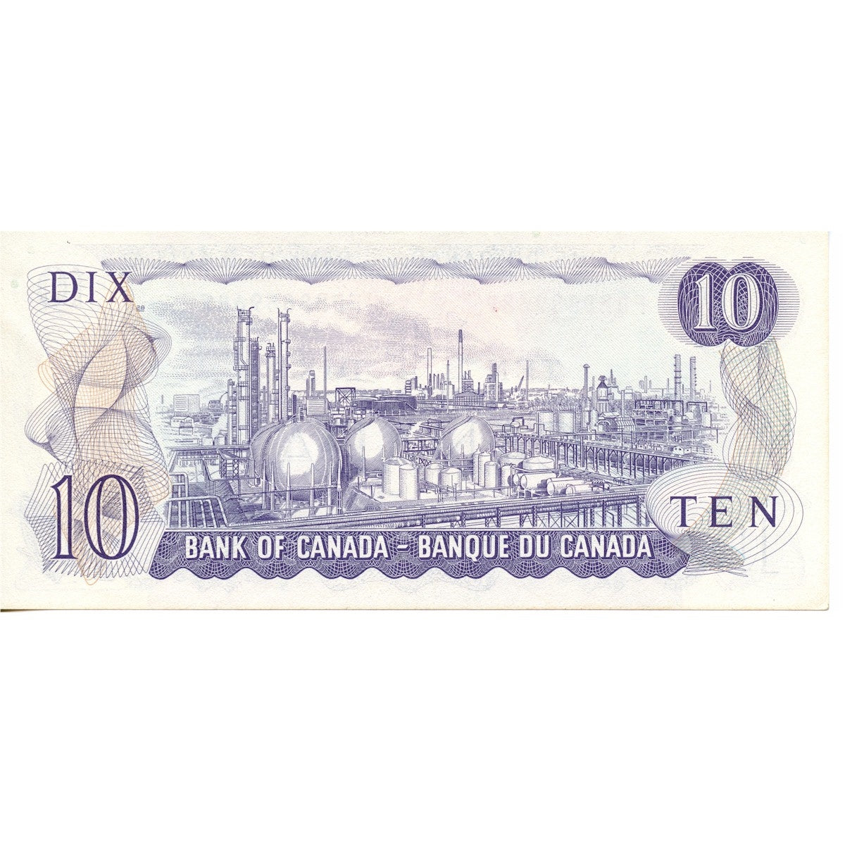 BC-49e 1971 Canada $10 Thiessen-Crow, FDR, Uncirculated (MS60)