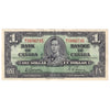 BC-21c 1937 Canada $1 Gordon-Towers, W/L, Extra Fine (EF40)
