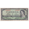 BC-29b 1954 Canada $1 Beattie-Coyne, Devil's Face, S/A, Fine (F12)