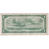 BC-29b 1954 Canada $1 Beattie-Coyne, Devil's Face, S/A, Fine (F12)