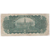 DC-13b 1898 Dominion $1 Courtney, Outward, VG-F (VG10)