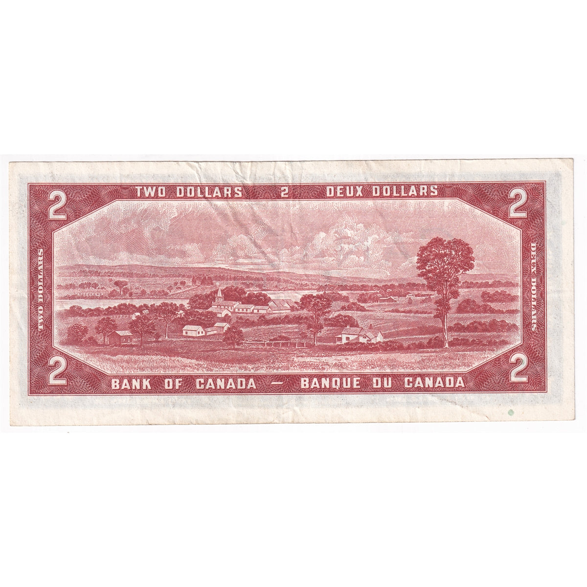 BC-38a 1954 Canada $2 Beattie-Coyne, P/B, Very Fine (VF20)