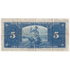 BC-23b 1937 Canada $5 Gordon-Towers, D/C, F-VF (F15)