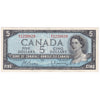 BC-39b 1954 Canada $5 Beattie-Rasminsky, B/X, VF-EF (VF30)