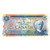 BC-48b 1972 Canada $5 Lawson-Bouey, CR, VF-EF (VF30)