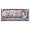 BC-40a 1954 Canada $10 Beattie-Coyne, X/D, EF-AU (EF45)