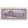 BC-40b 1954 Canada $10 Beattie-Rasminsky, U/T, Fine (F12)