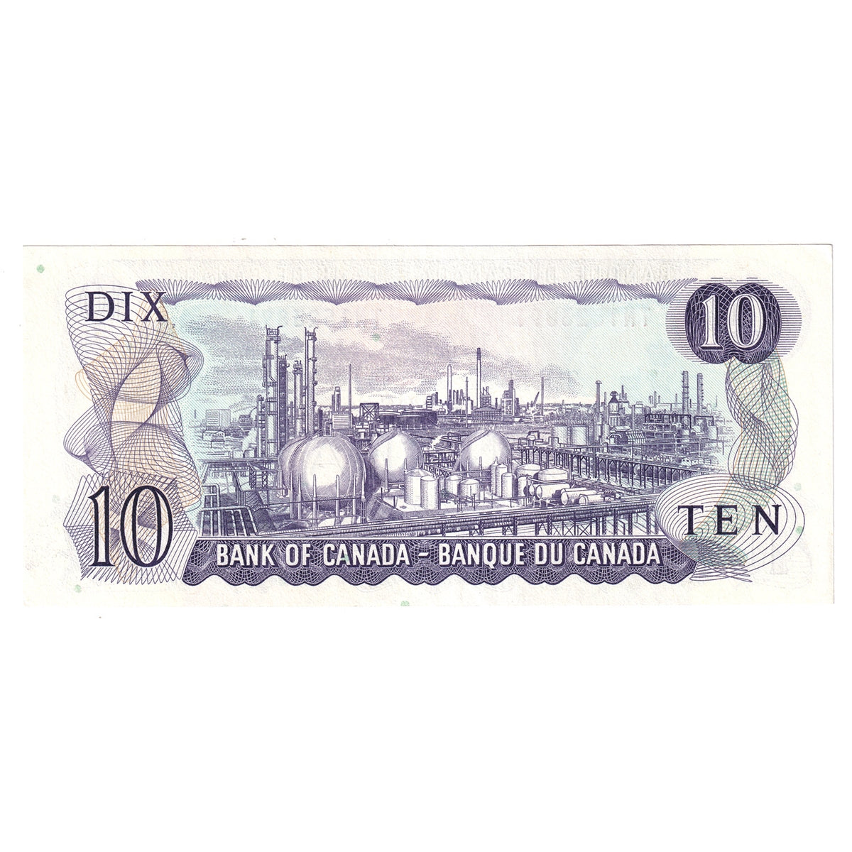 BC-49c 1971 Canada $10 Lawson-Bouey, TN, AU-UNC (AU55)