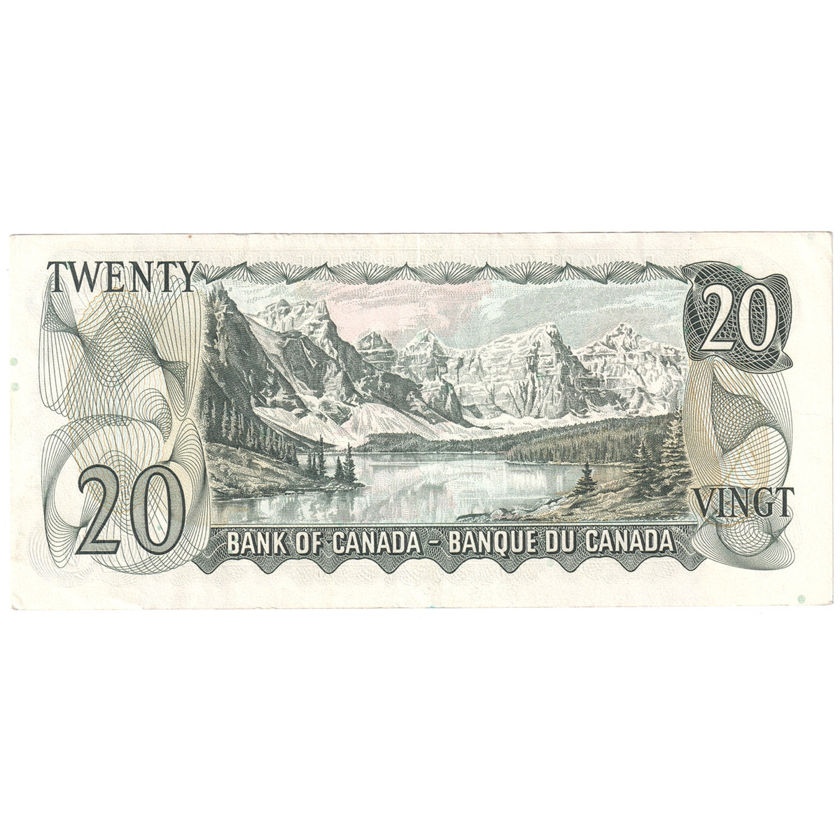 BC-50a 1969 Canada $20 Beattie-Rasminsky, EC, Extra Fine (EF40)