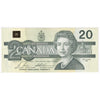 BC-58b-i 1991 Canada $20 Bonin-Thiessen, AVD, Almost Uncirculated (AU50)