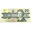 BC-58b-i 1991 Canada $20 Bonin-Thiessen, AVY, AU