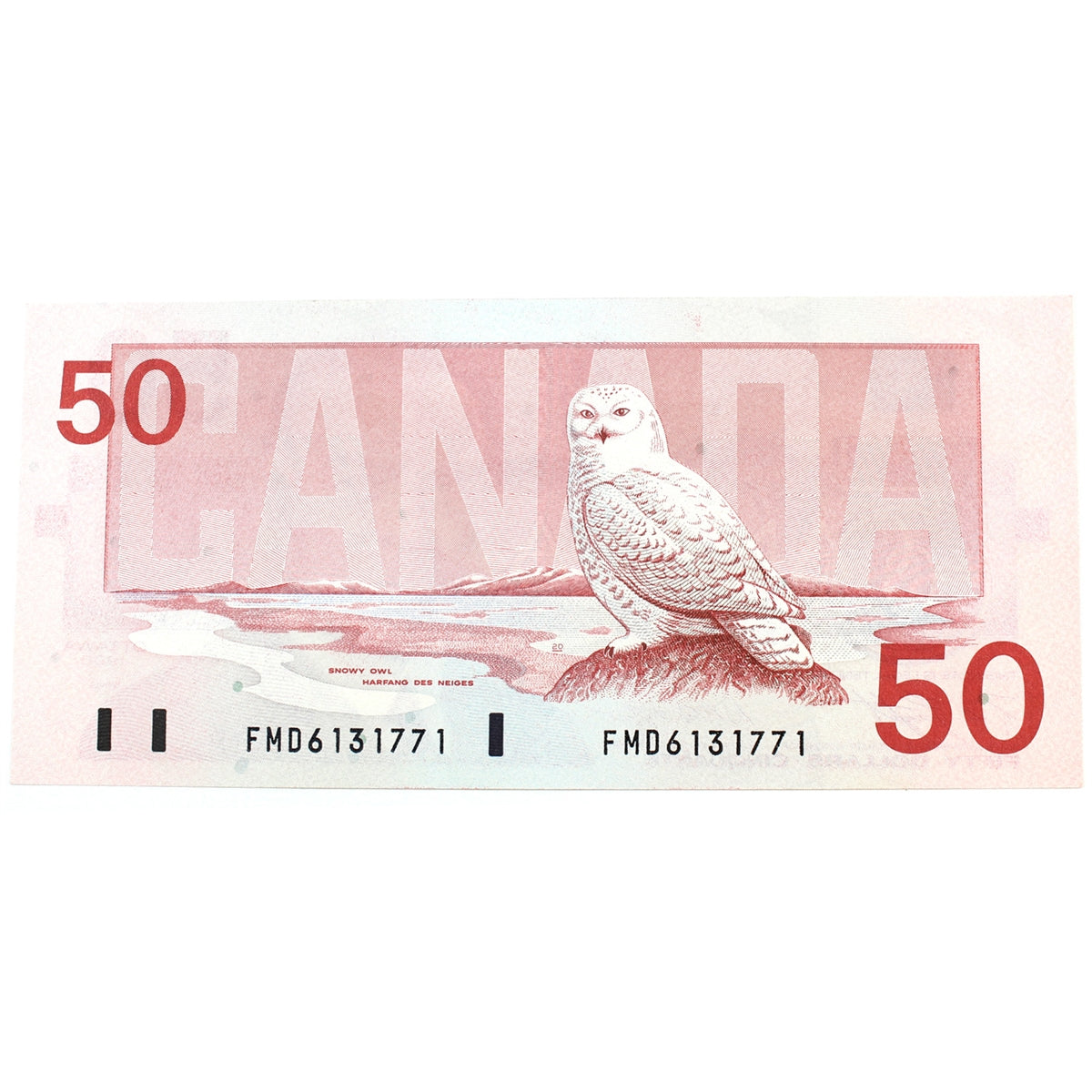 BC-59d 1988 Canada $50 Knight-Dodge, FMD, AU-UNC (AU55)