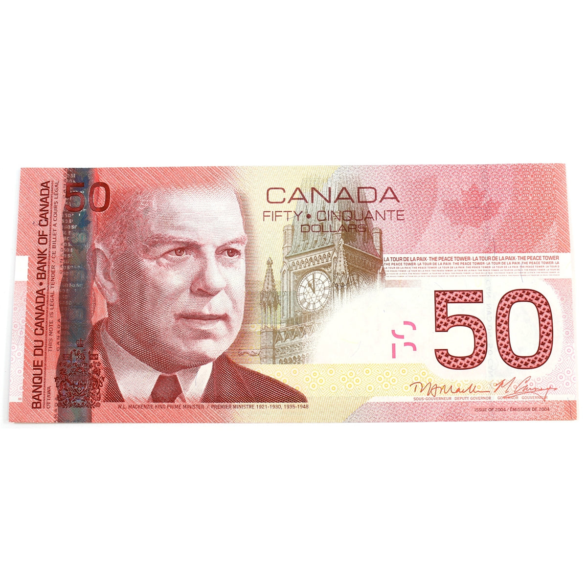 BC-65c 2011 Canada $50 Macklem-Carney, AHP, Choice Uncirculated (CUNC63)