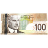 BC-66b 2009 Canada $100 Jenkins-Carney, EJZ, AU-UNC (AU55)