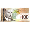 BC-66b 2009 Canada $100 Jenkins-Carney, EJZ, Almost Uncirculated (AU50)