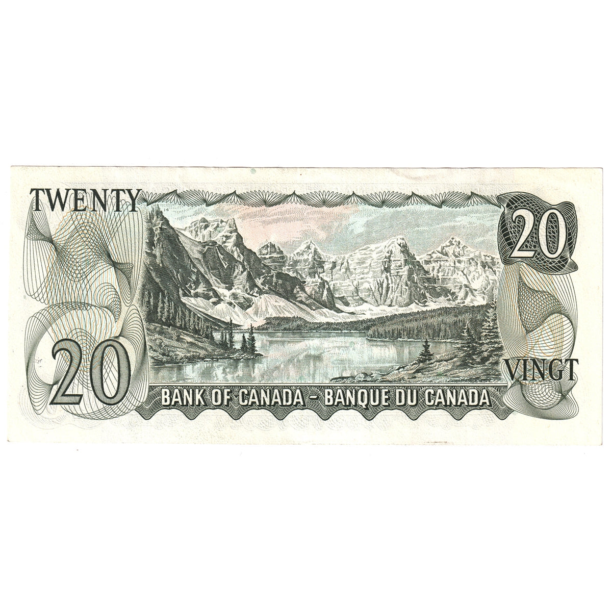 BC-50b 1969 Canada $20 Lawson-Bouey, YD, Extra Fine (EF40)